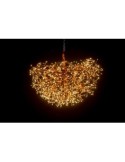 Sfera Microled Rame D50 cm 912 LED Bianco Caldo di Natale - La Magia di Natale a casa tua