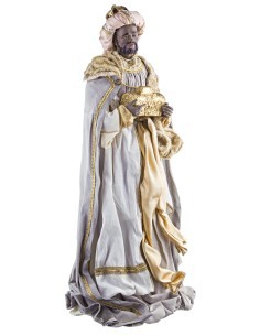 Figura Re Magio Nero di Natale - La Magia di Natale a casa tua