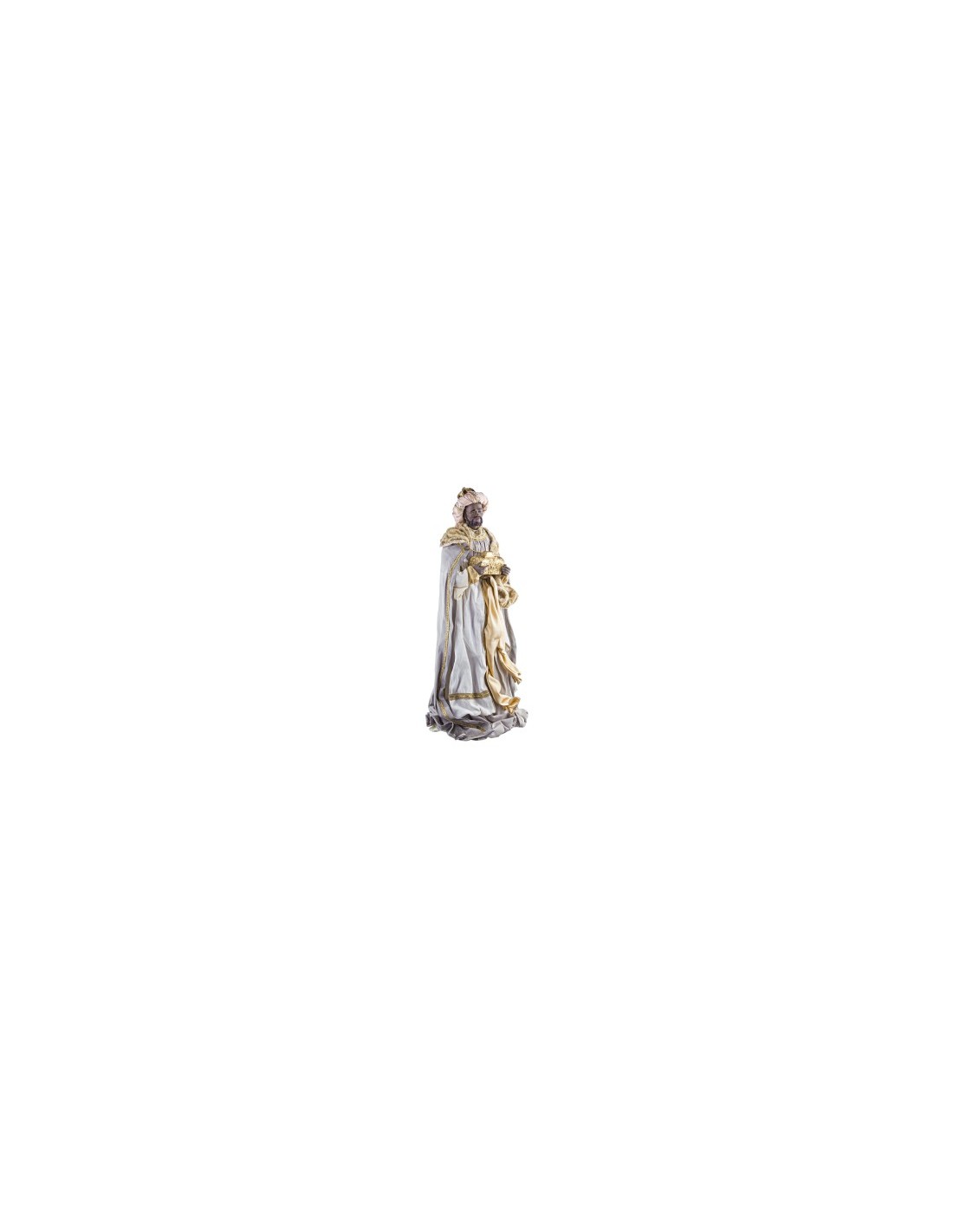 Figura Re Magio Nero di Natale - La Magia di Natale a casa tua