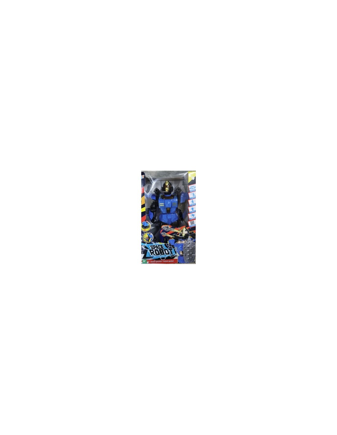 ROBOT SPAZIALE 42433 CAMMINANTE 33CM LUCI E SUONI