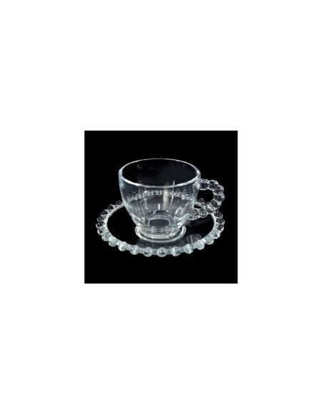 SET 6 TAZZINE CAFFE'52349 CROWN 100ML CON PIATTINO
