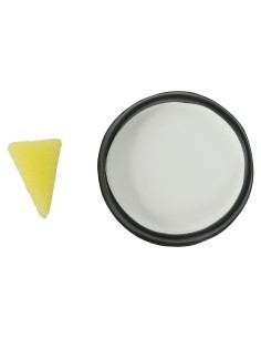Trucco Bianco con Spugna, 9 gr, Makeup per Halloween e Feste