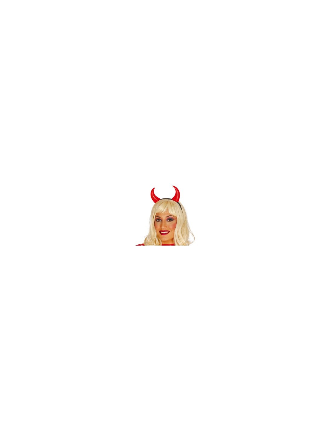 Cerchietto Diavolessa Halloween, Accessorio Costume