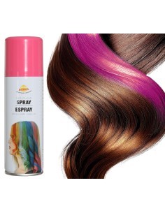 Spray per Capelli Glitterato Rosa, 125 ml, Effetto Brillante