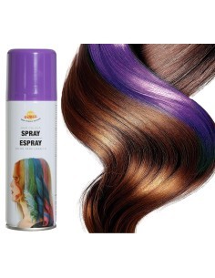 Spray per Capelli Glitterato Viola 125 ml, Accessorio di Bellezza