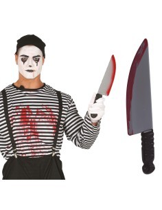 Coltello Insanguinato 37 cm, Accessorio Halloween