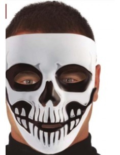Maschera Scheletro in PVC, Accessorio Halloween 2