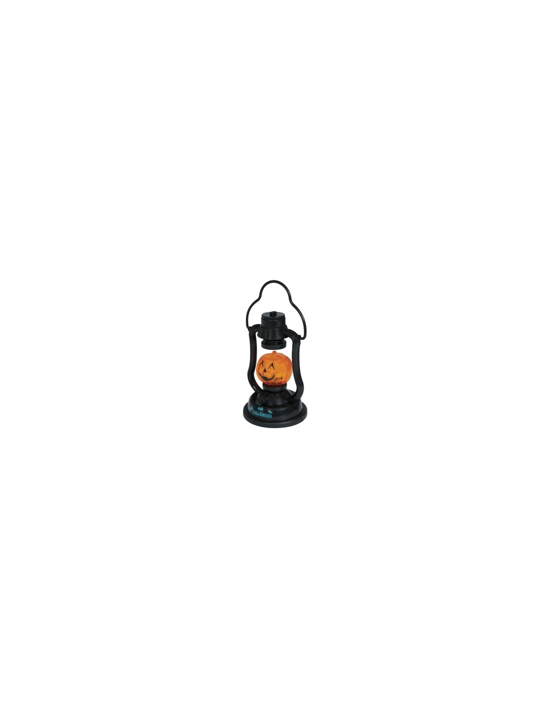 Lanterna Zucca con Luce e Suono, 15 cm, Decorazione Halloween