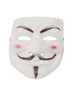 Maschera Indignato, Accessorio per Feste, Travestimenti e Halloween