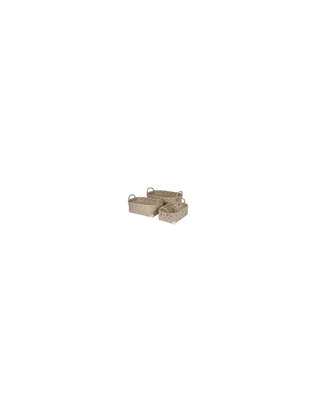 CESTINO 138278 2 MIS CARTA 48X32X16CM CON MANICI