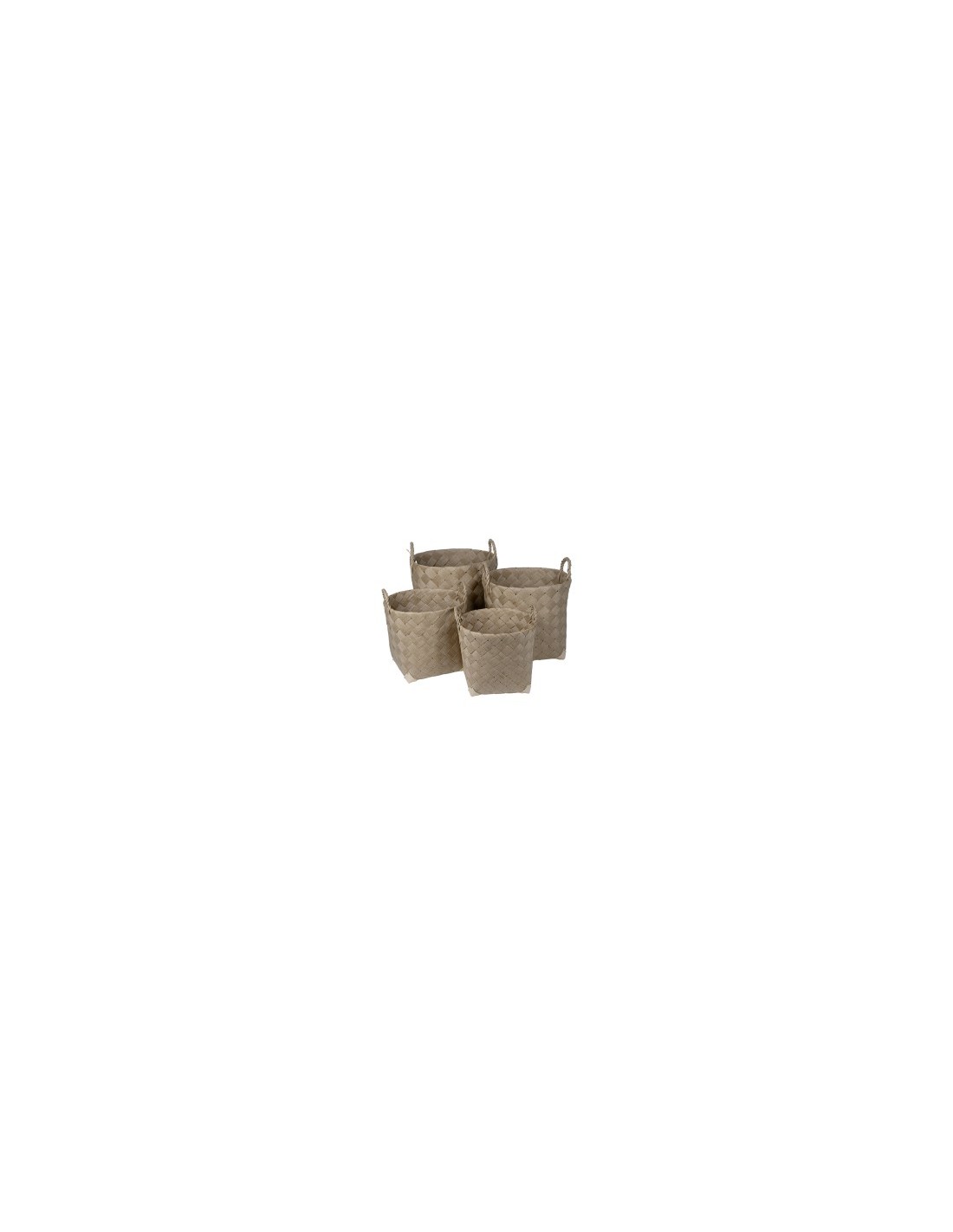 CESTO 138281 4 MIS CARTA 44X42CM CON MANICI