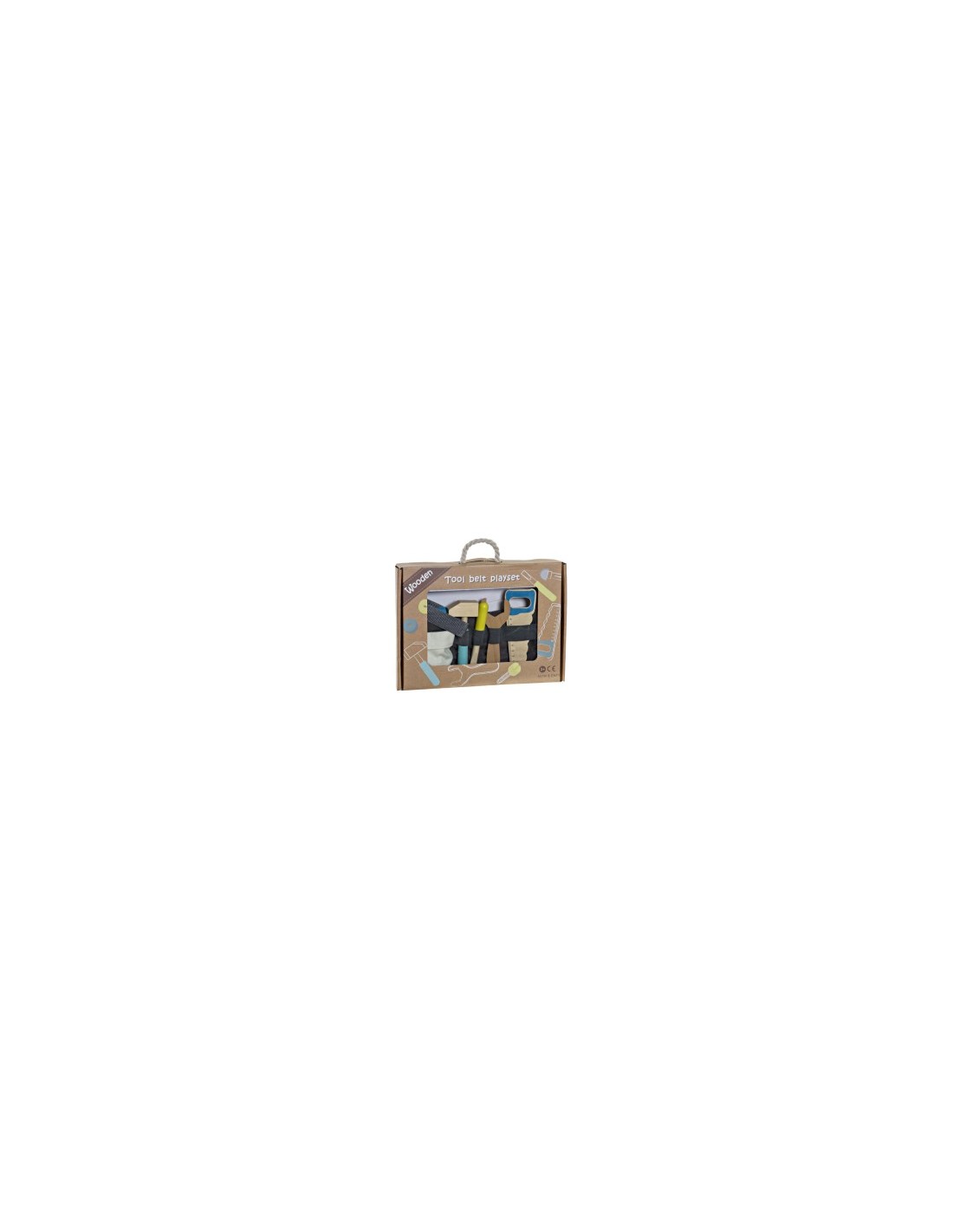 GIOCATTOLO JE210069 SET STRUMENTI LAVORO LEGNO