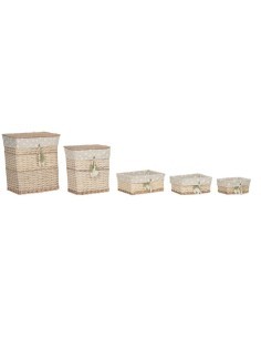 CESTINO DC214672 1 MIS VIMINI/COTONE 28X21X13CM