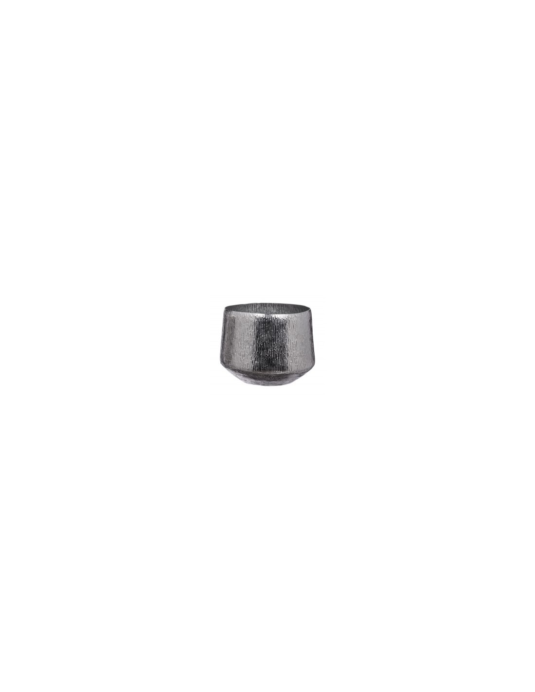 CACHEPOT METALLO D24X20CM