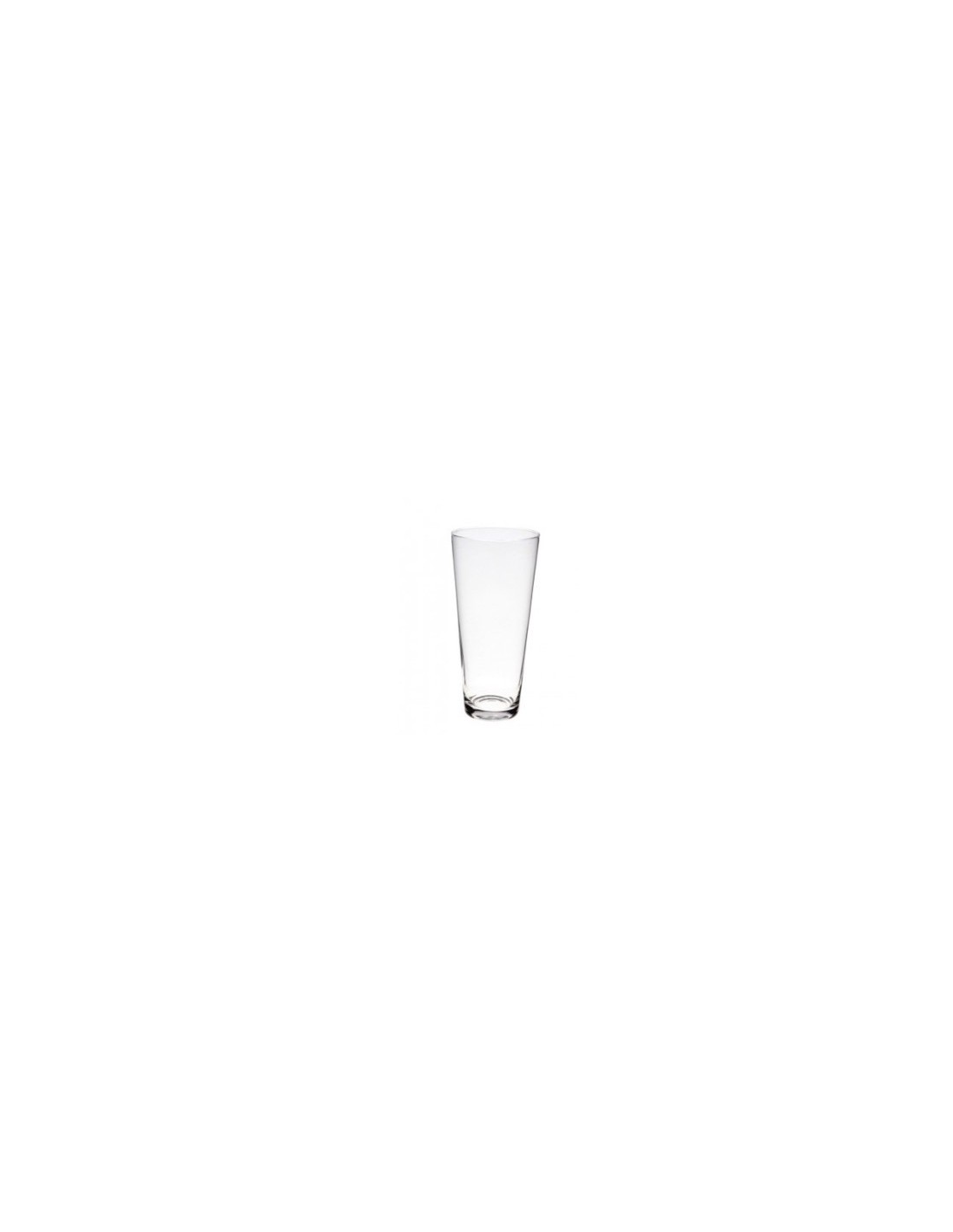 VASO 104820 BARON 14X30CM VETRO TRASPARENTE