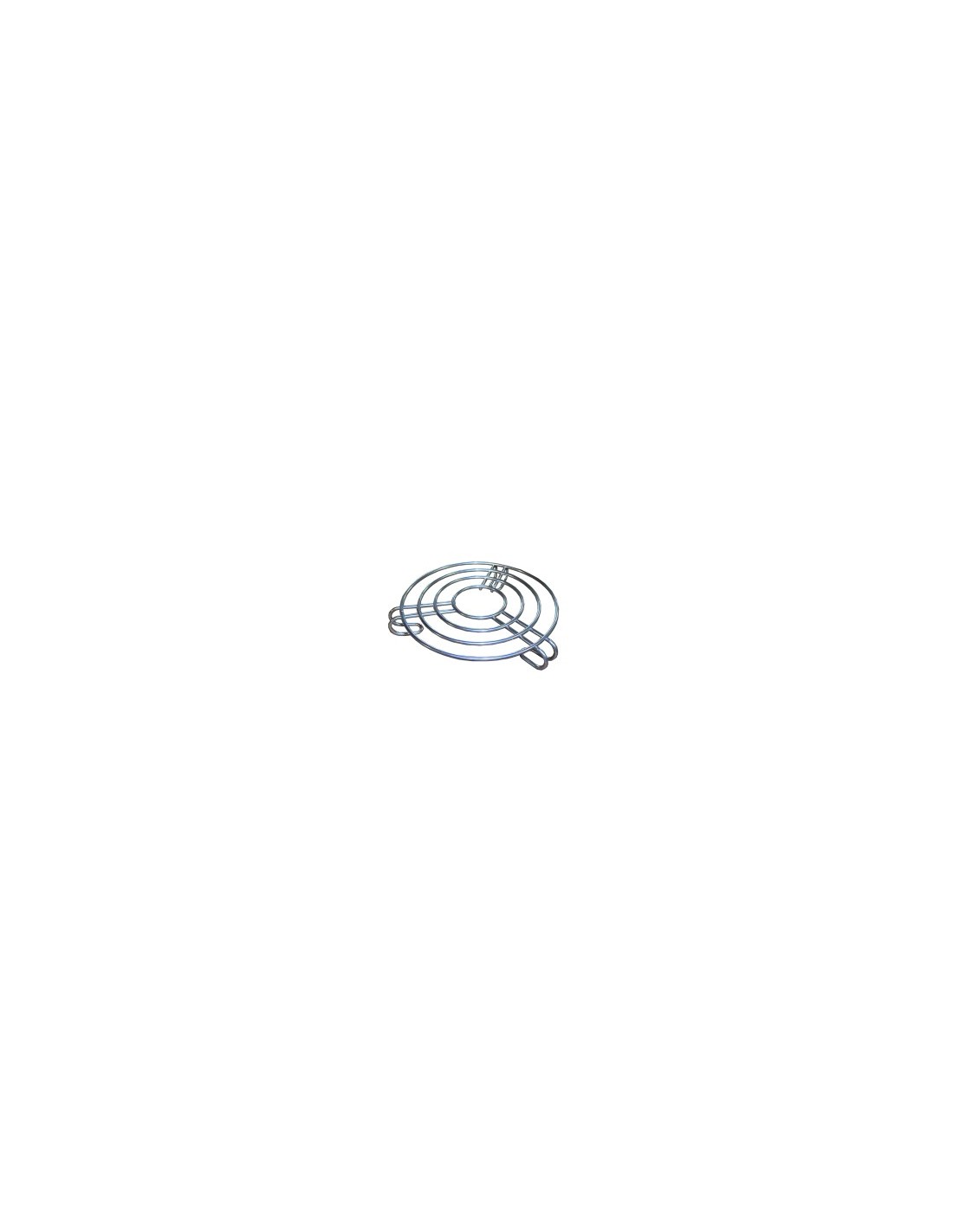 SOTTOPENTOLA TONDO 17CM FILO CROMATO