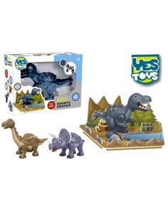 YES TOYS YES52215 DINOSAURI MAGNETICI ASSORTITI