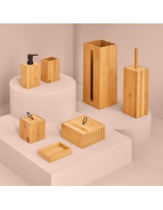 DISPENSER SAPONE IN BAMBOO su TreG Ingrosso
