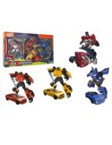 CONF 4 ROBOT 42569 TRASFORMABILI IN AUTO COLORI ASSORTITI