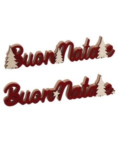 DECORAZIONE 108108 SCRITTA MDF 39CM ASSORTITO
