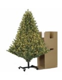 Albero di Natale Hubart Illuminato 225 cm con Apertura Automatica – 500 LED RGB e Telecomando