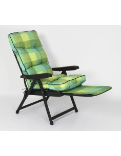 POLTRONA SAN19N FLOCK TUBO OTTAGONALE 35X20