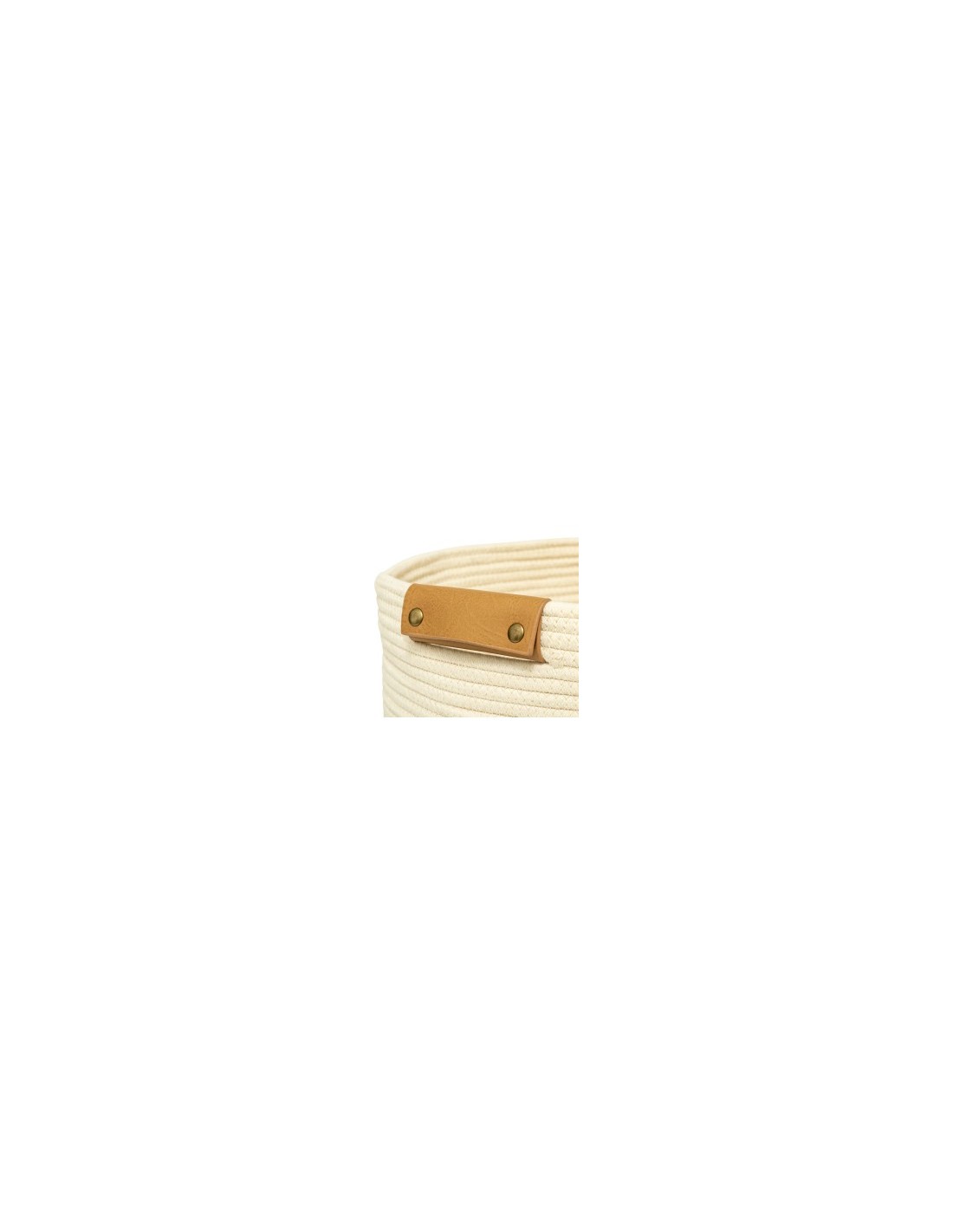 Cesto portabiancheria Duo 80L avorio, dimensioni L. 56 x l. 44 x H. 44 cm, peso 1,840 kg, capiente, elegante