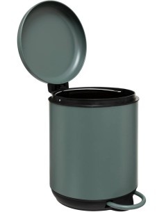 Cestino Duo 5L Ficus 5five, dimensioni 26,5x20,5x27 cm, compatto e moderno, ideale per bagno o cucina, pratico ed elegante