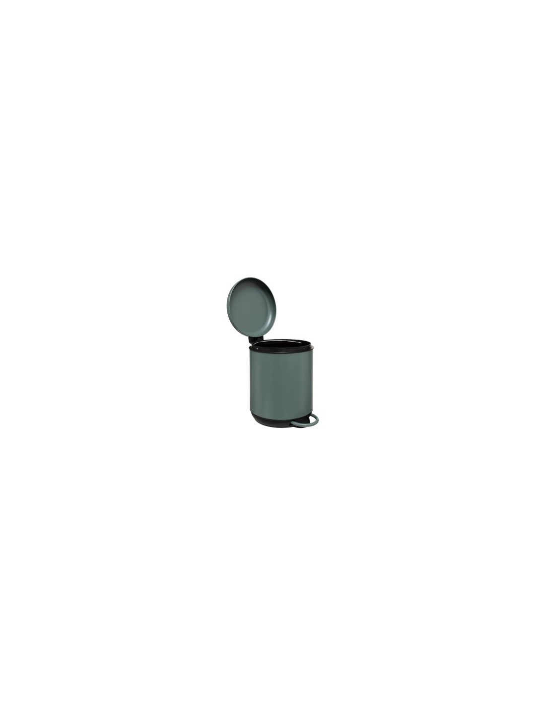 Cestino Duo 5L Ficus 5five, dimensioni 26,5x20,5x27 cm, compatto e moderno, ideale per bagno o cucina, pratico ed elegante