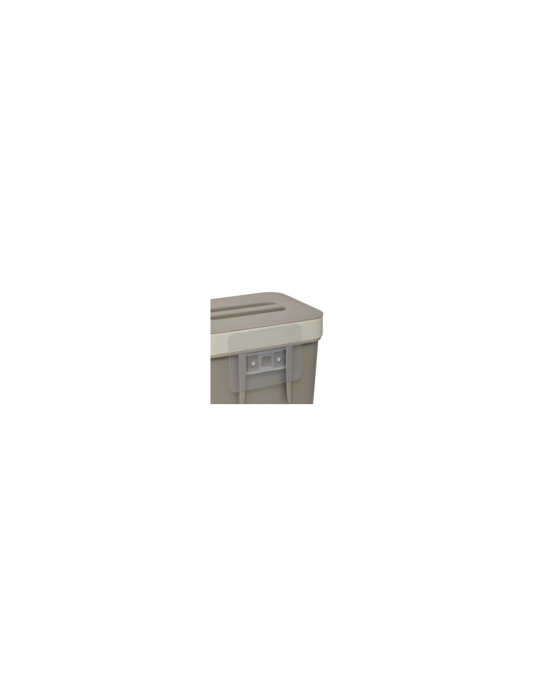 Bidone per il compost 5 litri in plastica color talpa, dimensioni L. 24,5 x P. 18,7 x H. 14,5 cm, leggero, ecologico, pratico
