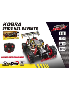 Macchinina telecomandata Kobra off-road scala 1:10 - MGG17034 R/C | TreG Ingrosso