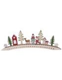 DECORAZIONE 639001 CALENDARIO LEGNO 43X14CM