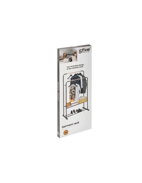 Appendiabiti doppio Artemis, dimensioni L. 80 x P. 50 x H. 150 cm, pratico e funzionale, peso 3,5 kg