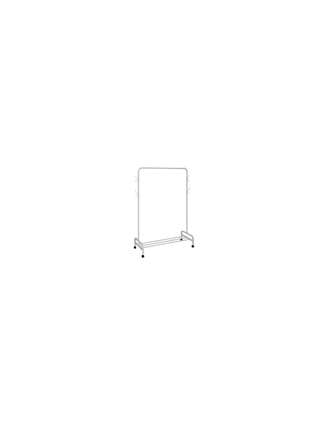 5five Appendiabiti bianco 180x118 cm, dimensioni L. 118 x P. 45,5 x H. 160 cm, elegante e funzionale