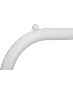 5five Appendiabiti bianco 180x118 cm, dimensioni L. 118 x P. 45,5 x H. 160 cm, elegante e funzionale