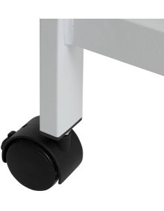 5five Appendiabiti bianco 180x118 cm, dimensioni L. 118 x P. 45,5 x H. 160 cm, elegante e funzionale