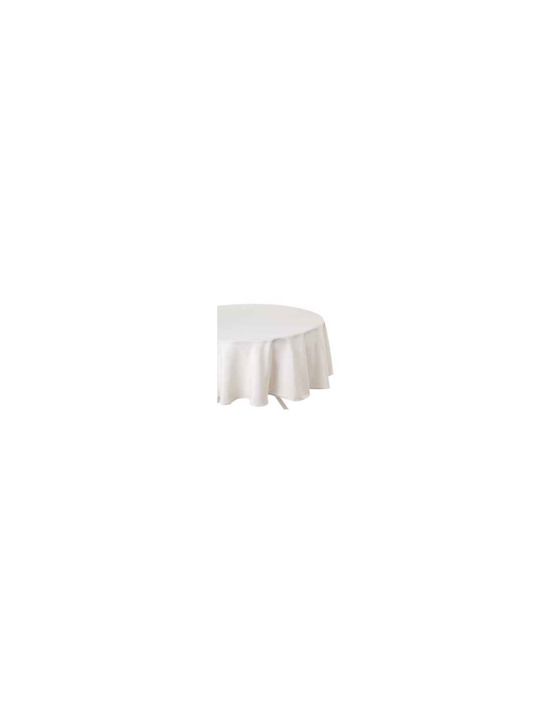 TOVAGLIA 103901A AVORIO D180CM ANTIMACCHIA