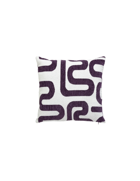 CUSCINO 204484C SAFINA VIOLA 40X40 POLIESTERE