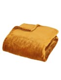 COPERTA 204515B CUDDLY MOSTARDA 130X180 POLIESTERE
