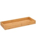 Organizer con base rimovibile in bambù, L. 29 x l. 10,8 x h. 10,4 cm, pratico e versatile per ogni ambiente