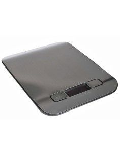 Bilancia digitale 5 kg in acciaio inox, L. 18 x l. 14 cm, precisa e compatta per cucina