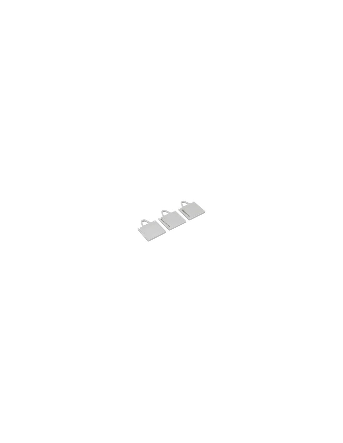 Mandolina multi-taglio con spingi-verdure, L. 26,5 x l. 15 x h. 9,5 cm, per affettare e tagliare con precisione