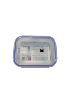 CONTENITORE 650ML VETRO ERMETICO RETTANGOLARE