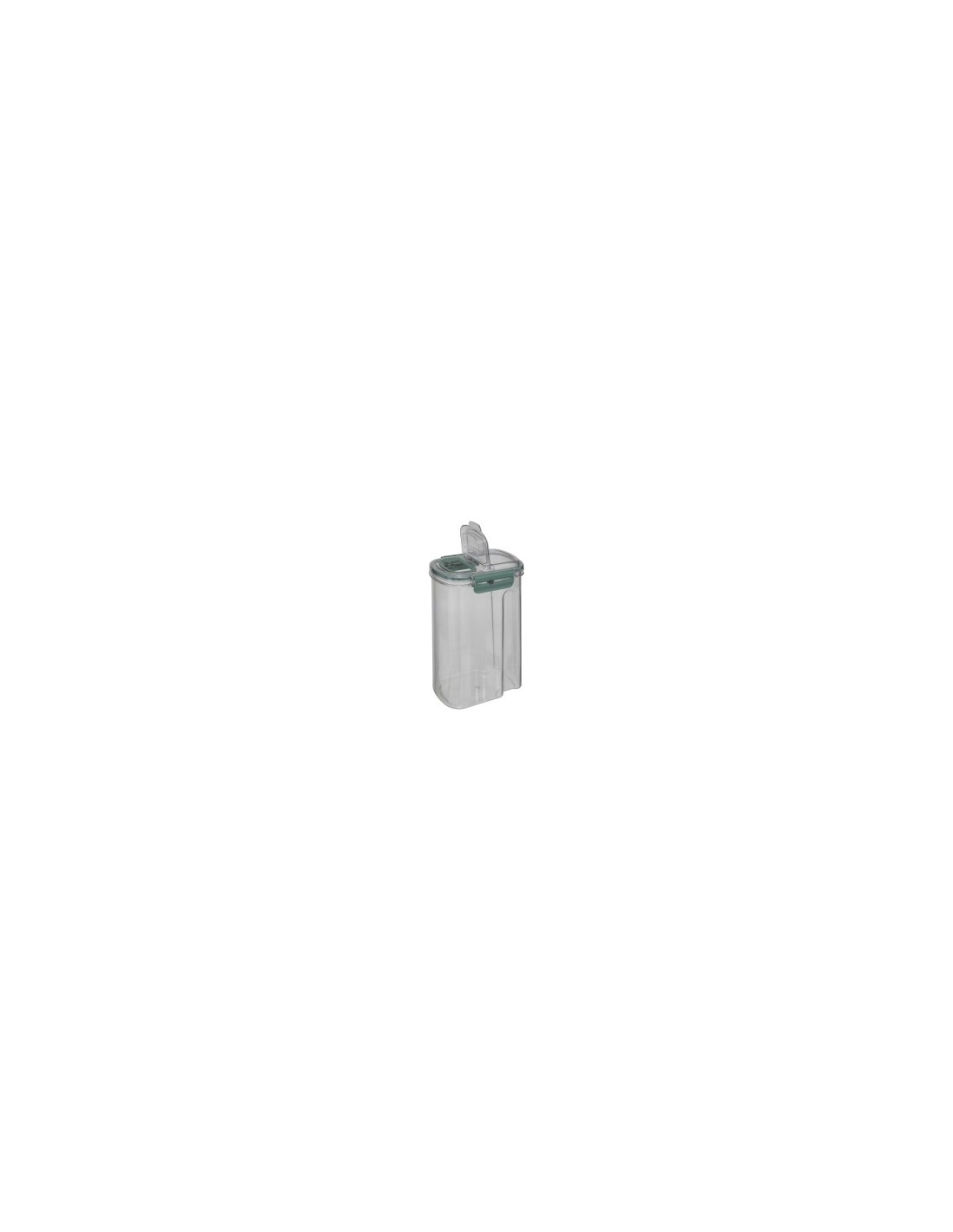 Barattolo ermetico 203021 1,6LT con beccuccio, plastica, 14,2x10,6x22,4 cm, pratico per alimenti