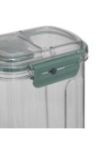 Barattolo ermetico 203021 1,6LT con beccuccio, plastica, 14,2x10,6x22,4 cm, pratico per alimenti