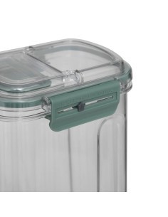 Barattolo ermetico 203021 1,6LT con beccuccio, plastica, 14,2x10,6x22,4 cm, pratico per alimenti