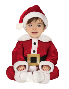 COSTUME 41697 BABBO NATALE BABY 12/18 MESI