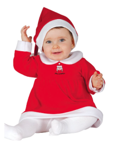 COSTUME 42520 MAMMA NATALE BABY 12/18 MESI