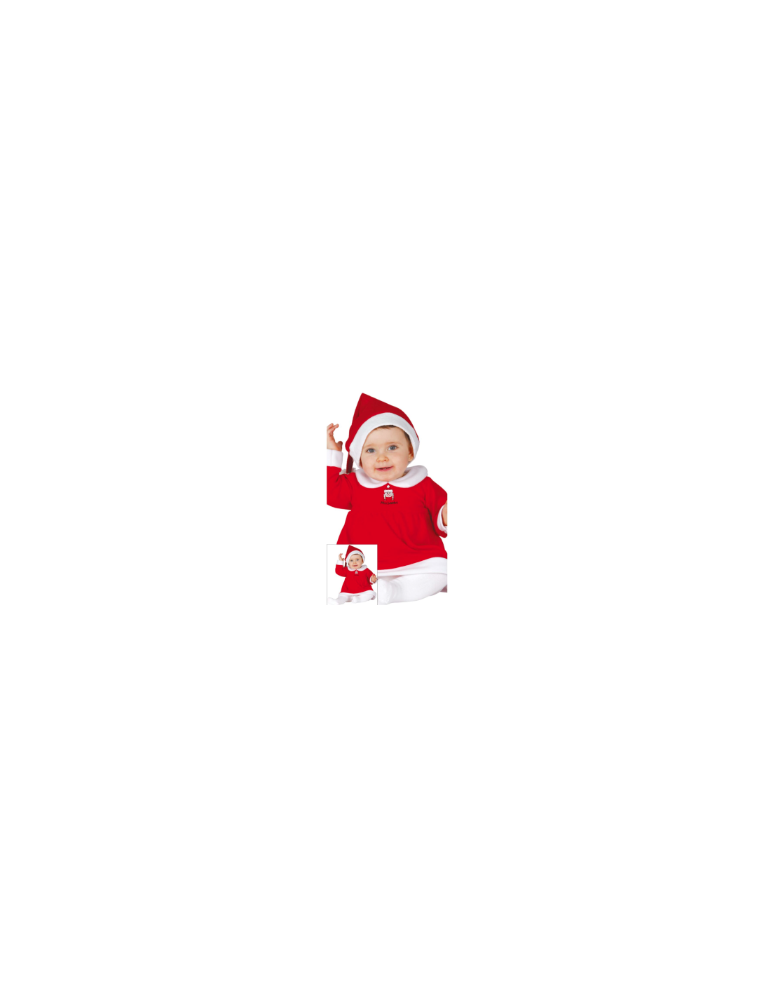 COSTUME 42521 MAMMA NATALE BABY 18/24 MESI