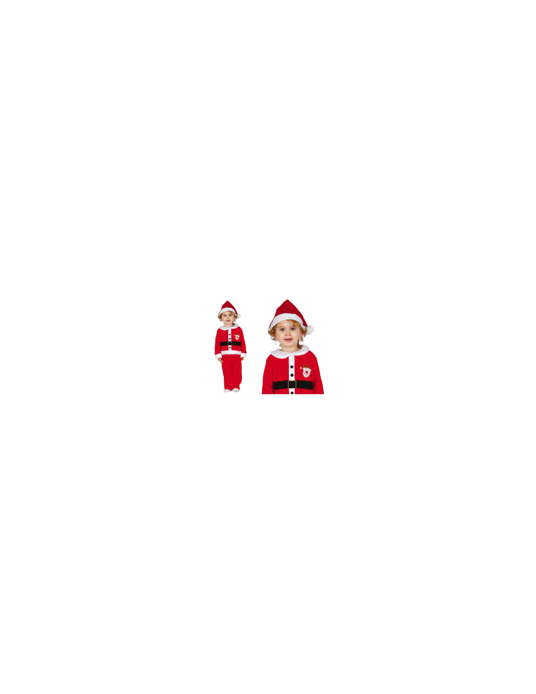 COSTUME 42523 BABBO NATALE BABY 18/24 MESI